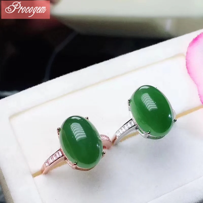 Кольца из натуральной яшмы 10 мм x 14 мм, большое кольцо унисекс из натурального драгоценного камня для вечеринки, новое ювелирное изделие из с...