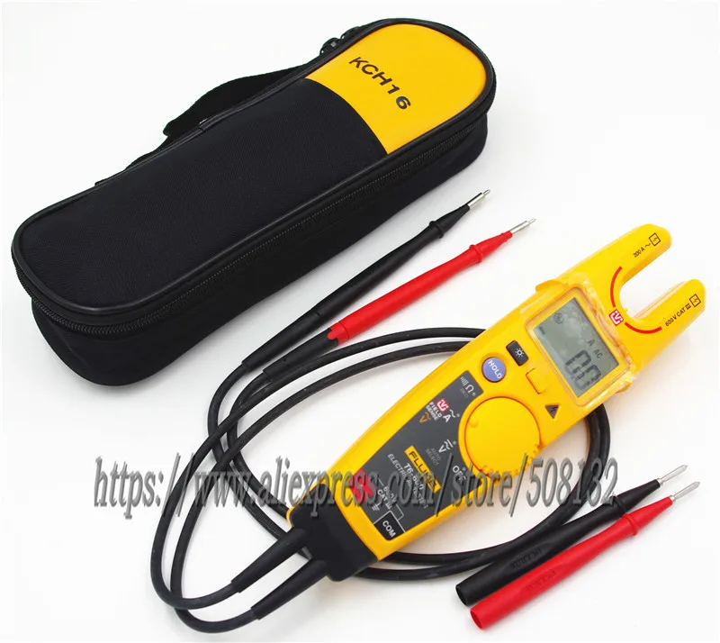 FLUKE T6 600 зажим непрерывности тока Электрический тестер!! Абсолютно новый! + KCH16