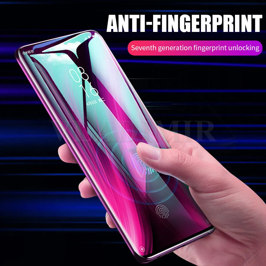 6D Full Glue Cover Tempered Glass For Xiaomi Mi 9T Redmi K20 Pro Protective Film CC9e CC9 Screen Protector | Мобильные телефоны и