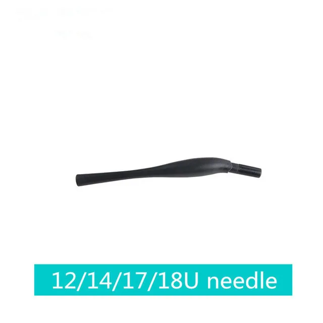 Черная 10 шт Татуировка Перманентный макияж одноразовая стерилизованная ручка