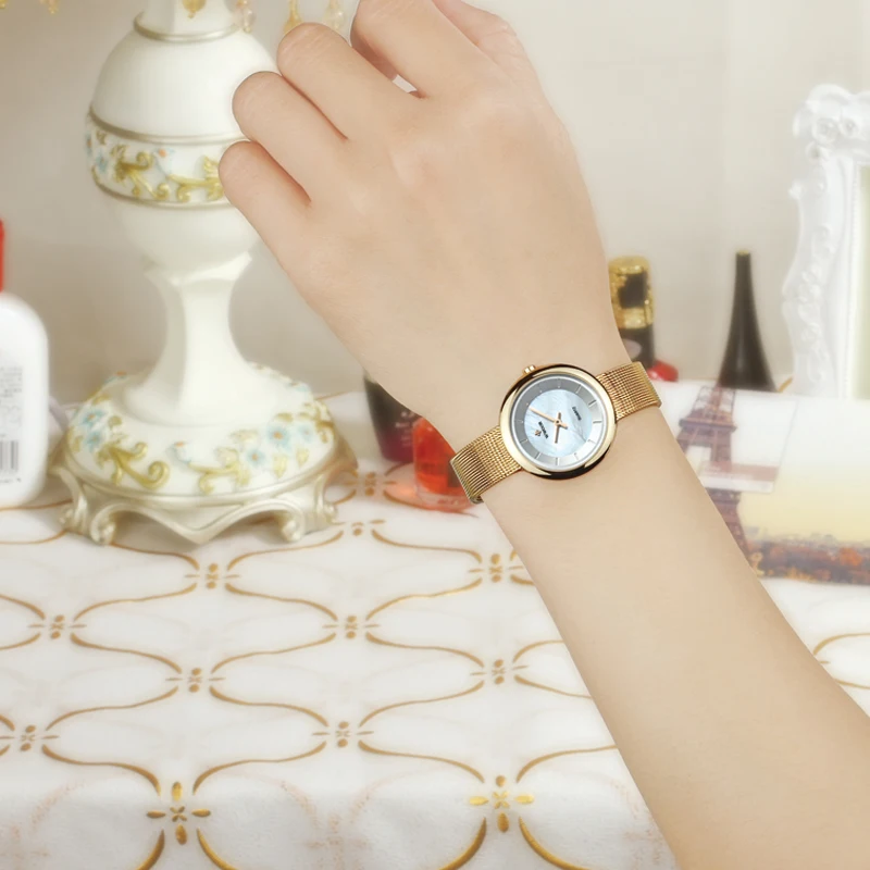 Новые Элегантные брендовые модные женские часы для отдыха 2017 модный женский