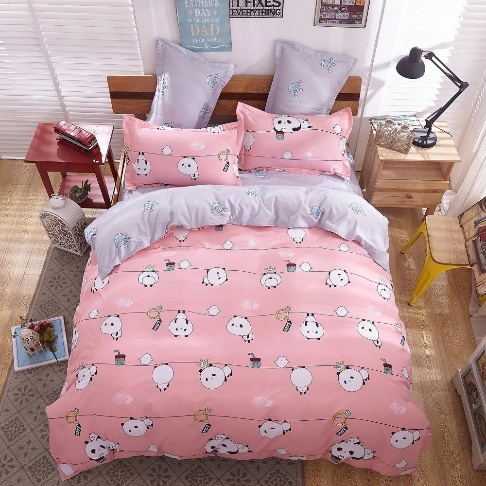 Модные 3/4 шт постельные принадлежности постельное белье детское пододеяльник 1 5