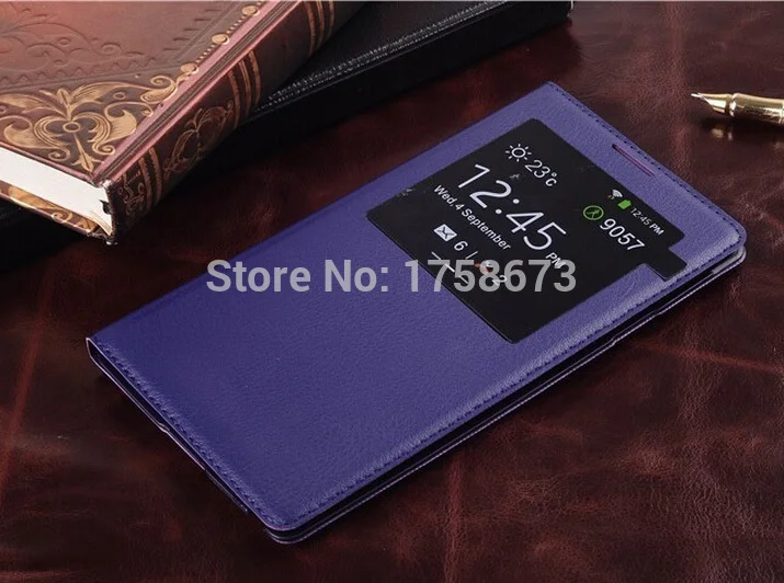 Чехол с микросхемой IC для Samsung Galaxy Note 3 III Note3 NoteIII N9000 роскошный кожаный откидной