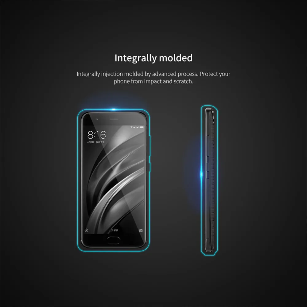 Оригинальный волшебный чехол NILLKIN для Xiaomi Mi Mi6 Стандартный Чехол-приемник с