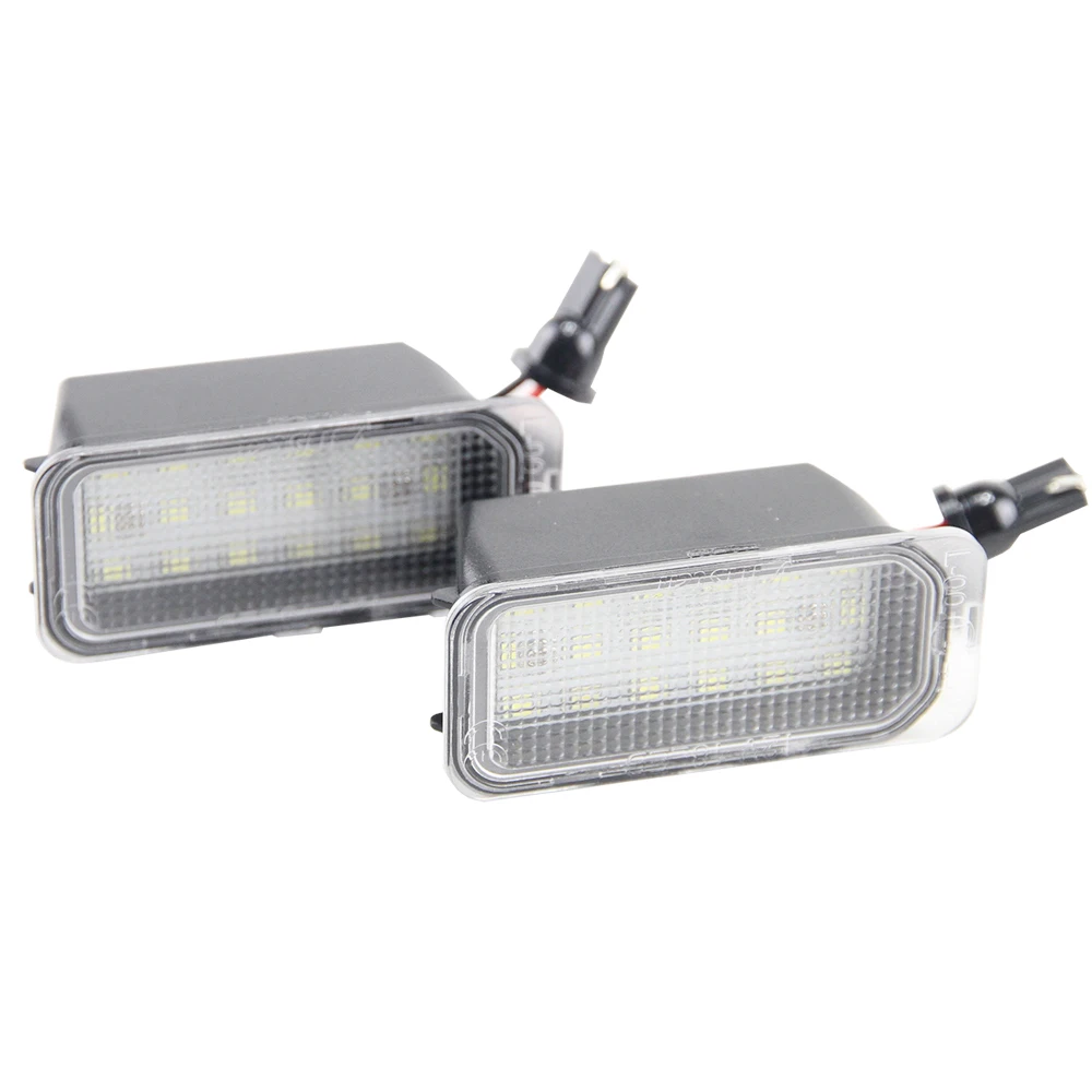 2x ошибка светодиодные задние номерные знаки 12 В для Ford Fiesta JA8 S-max C-max Mondeo Kuga для JAGUAR XJ лампа для автомобиля Стайлинг