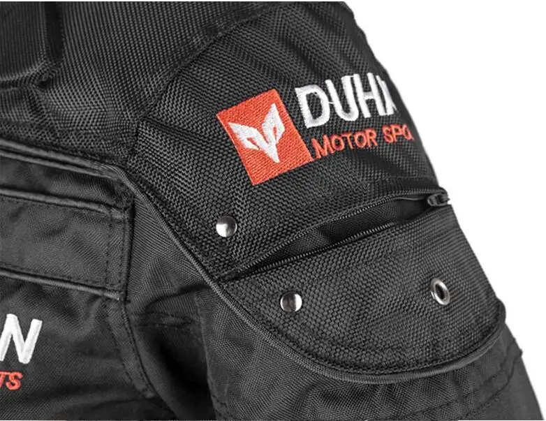 DUHAN D020 синяя мотоциклетная куртка Мужская ветрозащитная Спортивная Защитная для