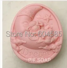 Силиконовая форма для мыла Moonshine Lullaby S0155|silicone soap mold|craft moldshandmade mold |