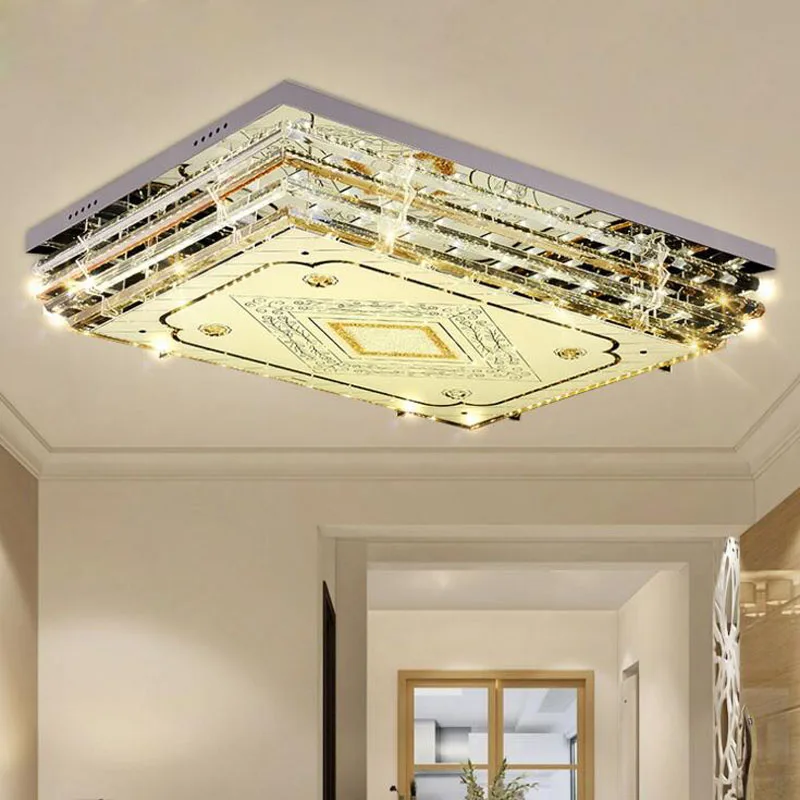 Европейский Хрустальный потолочный светильник для дома низковольтные