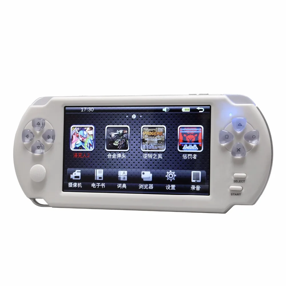 AAAE Powkiddy 5 1 дюймов Ретро Игровая приставка с джойстиком Ручной игровой плеер