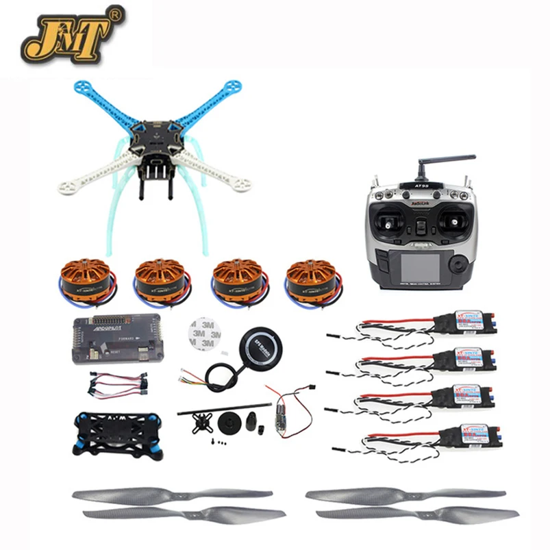 

JMT APM2.8 DIY GPS Drone 500mm Multi-Rotor with 700KV Motor 30A ESC 9CH Transmitter NO Battery Charger