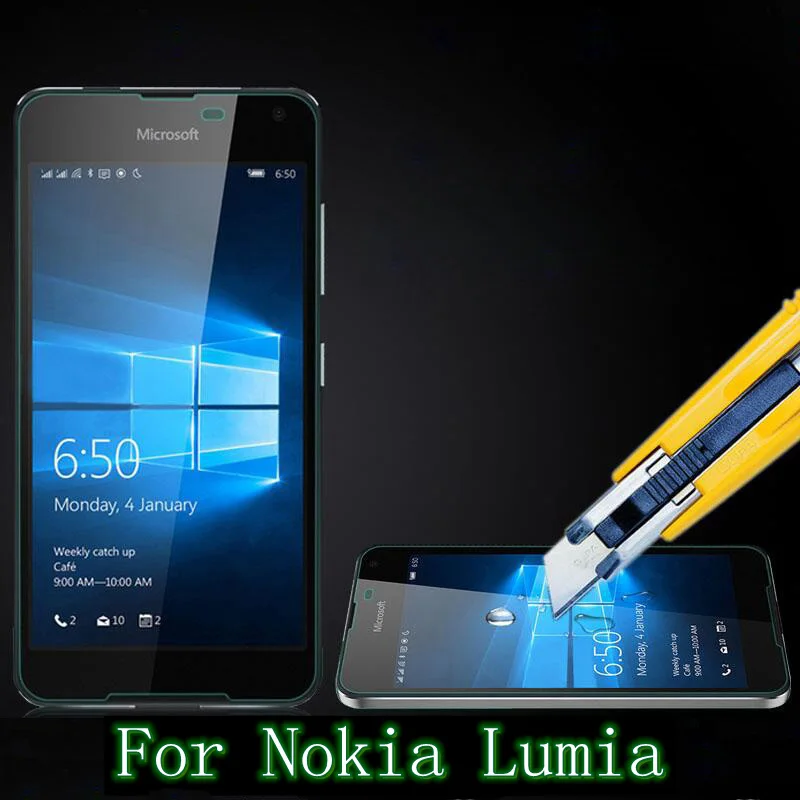 Защитная пленка для экрана из закаленного стекла для Nokia 2 3 5 6 8 Lumia 520 535 625 540 550 640 650 Защитная пленка для экрана из закаленного стекла