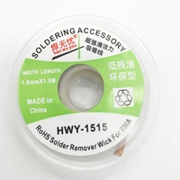 1pc desoldering braid solder remover wick bga desoldering wire bra worldwide 1 5mm
