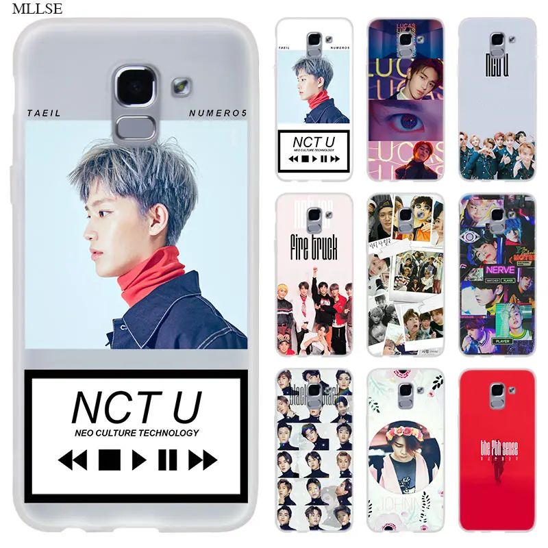 Чехол с lockscreen taeil nct для Samsung J8 J4 J6 Plus 2018 J5 J3 J7 2017 EU 2016 Prime чехол телефона чехлы Модный