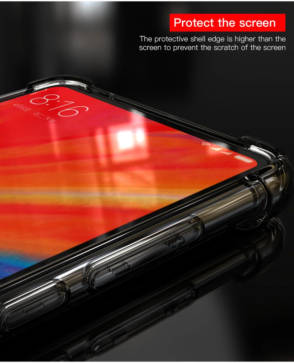 PZOZ силиконовый чехол для телефона Xiaomi mi x 2 роскошный противоударный прозрачный Xiaomi mi x 2s mi x2s прозрачный мягкий чехол из ТПУ