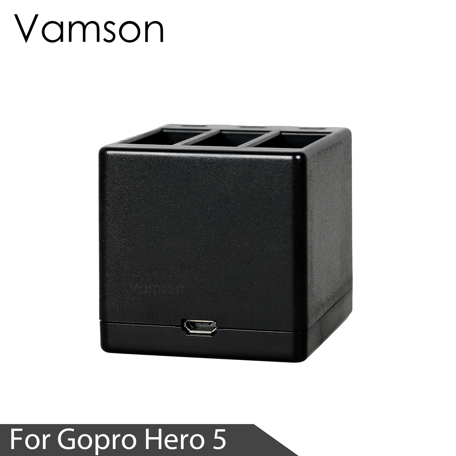 Vamson для GoPro Hero 8 7 6 5 Аксессуары 3 канальное зарядное устройство аксессуары Gopro Экшн