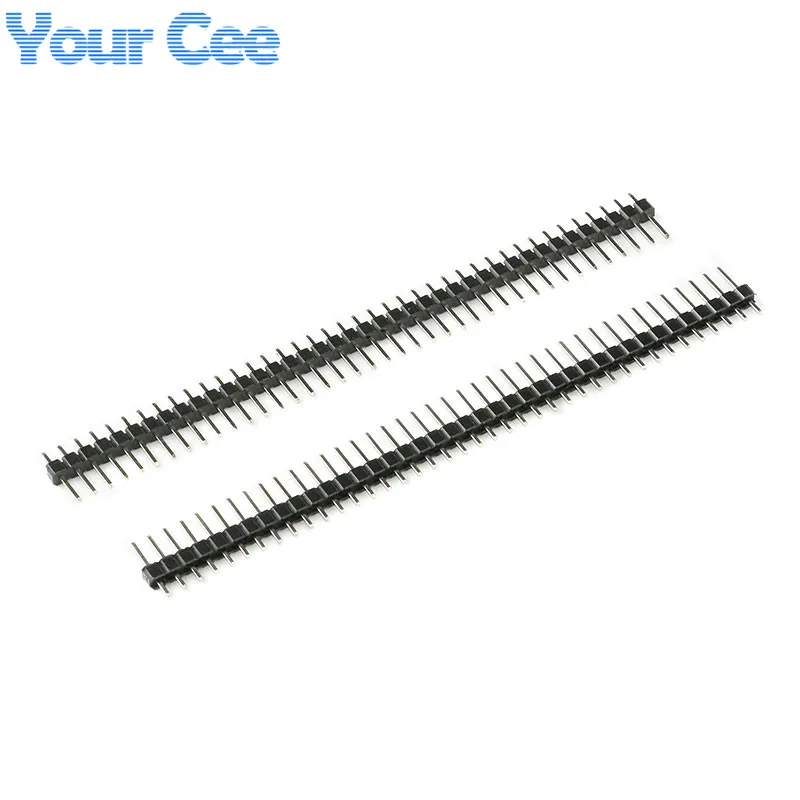 10 шт. 40P соединитель 1x40P 2,54 мм 1*40P ломаемый штыревой разъем для печатной платы