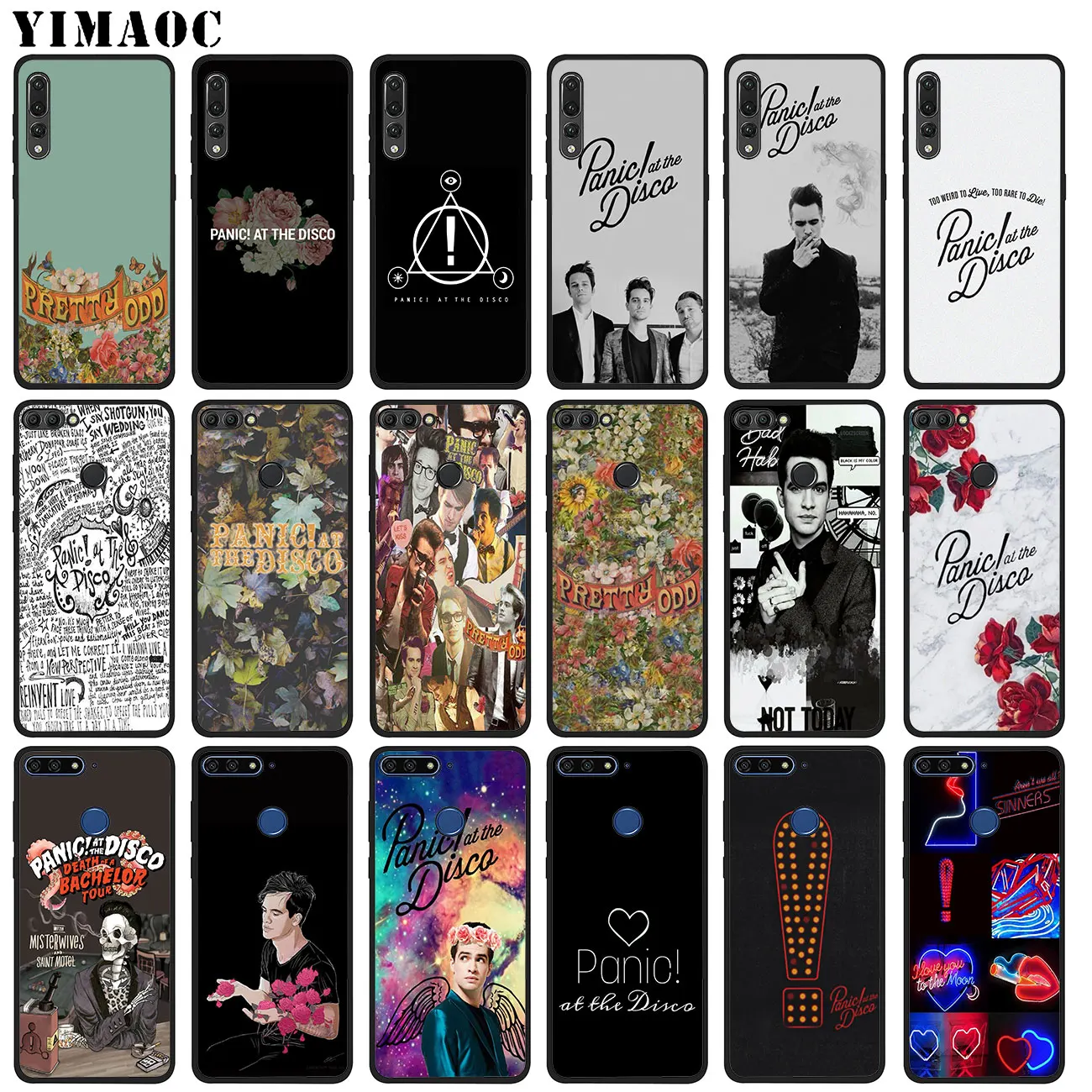 YIMAOC Паника! Мягкий силиконовый чехол для телефона Huawei P20 Pro P10 P9 P8 Lite Mini 2017 P Smart Z