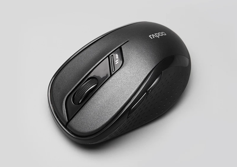 Rapoo M500 Silent Multi-mode Беспроводной Мышь переключаться между Bluetooth и 2,4 г подключения 3 устройства 1600 Точек на дюйм мыши для компьютера/телефон