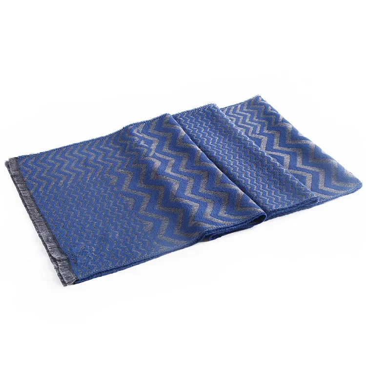 JW36-03 scarf 8 цветов, зимний шарф, искусственный волнистый дизайнерский шерстяной мужской шарф, роскошные модные женские шали, Тканый Жаккардовый мужской шарф - Цвет: JW36-03 scarf