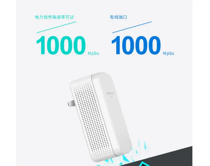 1 пара PH3 1000 Мбит Powerline сетевой адаптер AV1000 Ethernet PLC Адаптер Беспроводной Wi Fi роутера