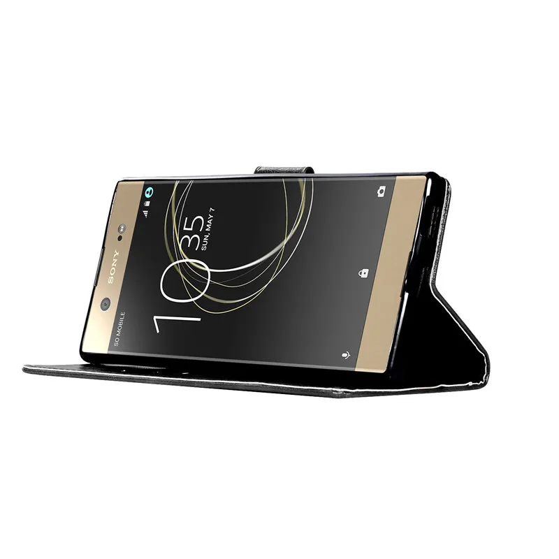 Для Sony Xperia XA 1 чехол бумажник из искусственной кожи для телефона XA1 Dual G3112 G3116 G3121 G3123