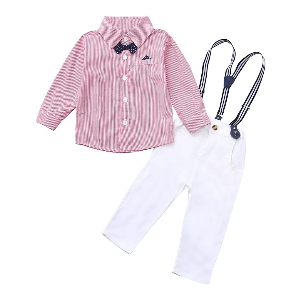 Детская одежда для маленьких джентльменов комплект из 2 предметов: футболка с