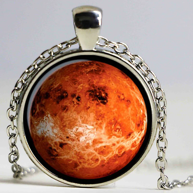 Ретро планеты Земля Венера Марс Юпитер Нептун Mercury кабошоны разрисованные