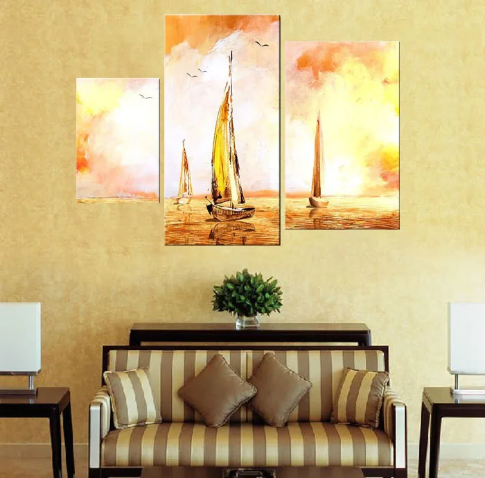 Картина маслом на холсте ручная работа 100% TH062 | Дом и сад