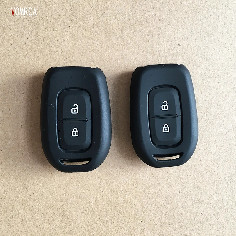 2017 Popular High quality Silicone Rubber Car Key Cover Back protector case for Renault 2 buttons protect shell starline a91 | Автомобили