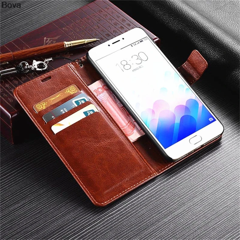 Fundas MEIZU M3 Примечание 5 дюйма с отделениями для карт чехол Meizu телефона из