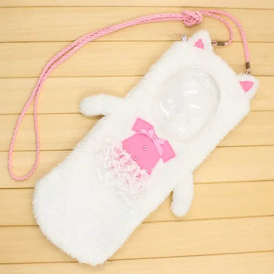 Blyth кукольный спальный мешок защитный мешок Дорожная сумка для куклы Blyth сумка через плечо аксессуары для куклы - Цвет: Белый