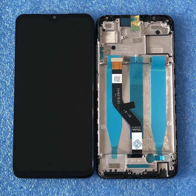 Для 6," Meizu Note 9 Axisinternational ЖК-экран+ сенсорная панель дигитайзер Рамка для Meizu Note 9