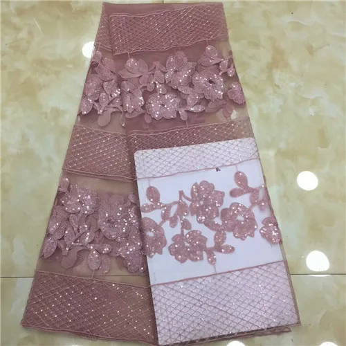 Нигерийское кружево французское кружевная ткань с блестками нигерийская