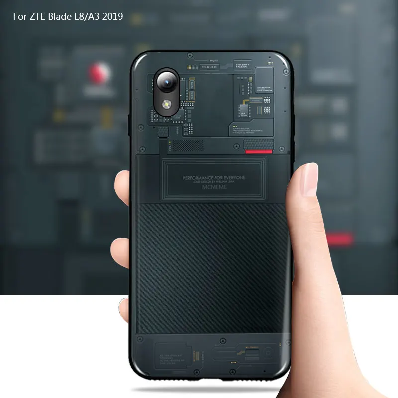 Чехол для ZTE Blade L8 довольно интересный силиконовый чехол A3 2019 |