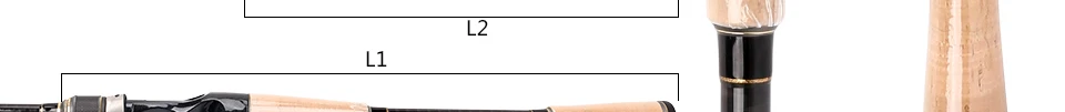 TSURINOYA PROFLEX II литье Удочка 1,89 м 1,95 м 2,13 м 2 секции UL/ML/m мощность быстрое действие карбоновая удочка Vara De Pesca