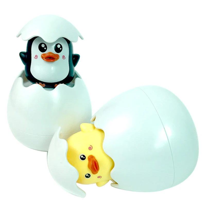 Bath Toys Mini Duck Penguin 10*9.5*9.5cm Funny Water spray Best Kid Children Gift Shower Toy Dropshipping | Игрушки и хобби