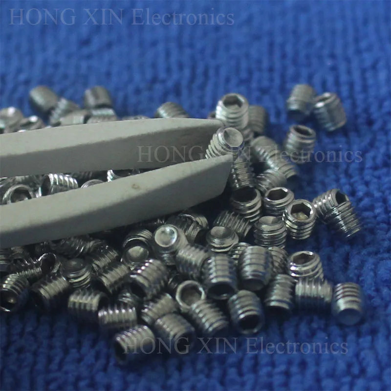 50 шт. M3 * 3 мм шестигранный винт из нержавеющей стали|grub screw|set screwsocket set screw |