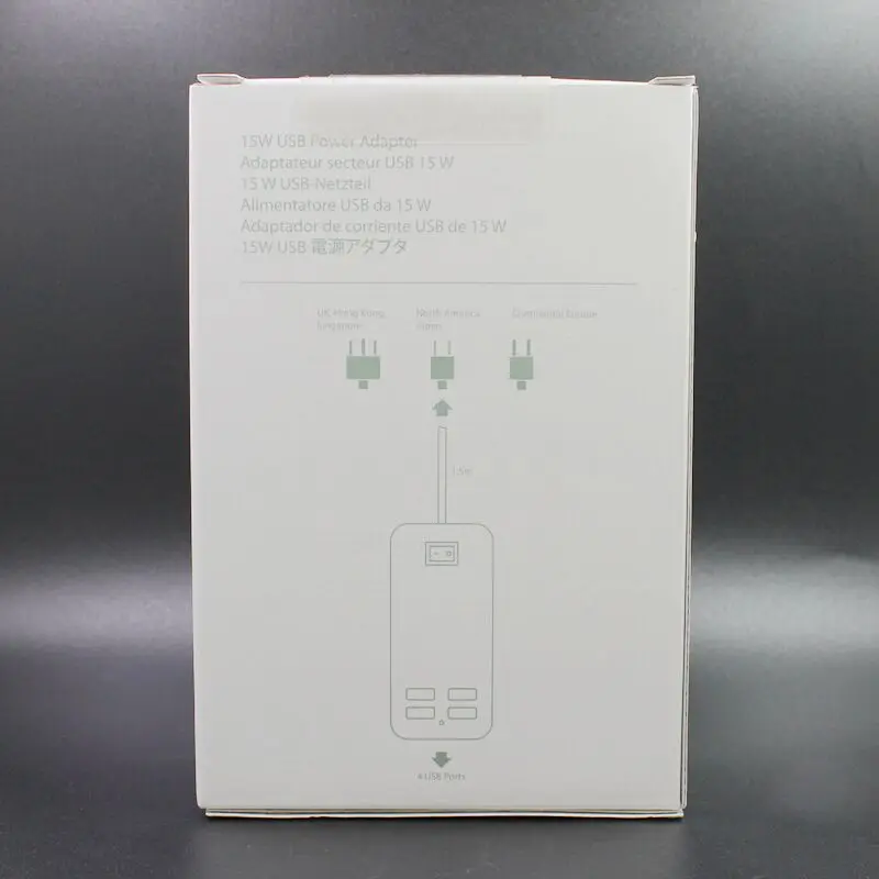 Ameec ЕС Plug 5V3A 4 Порты стены концентратора станция USB Зарядное устройство для