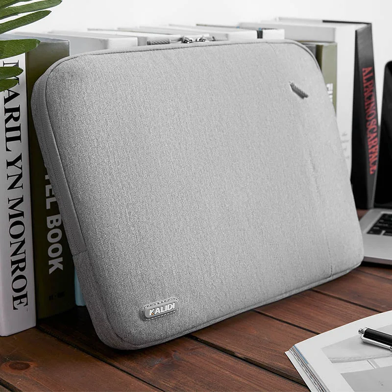 Gray Plus KALIDI сумка для ноутбука 11,6 12 13,3 14 15,6 дюймов Сумка для ноутбука Macbook Air Pro 13 15 Dell Asus hp acer чехол для ноутбука - Цвет: Gray Plus