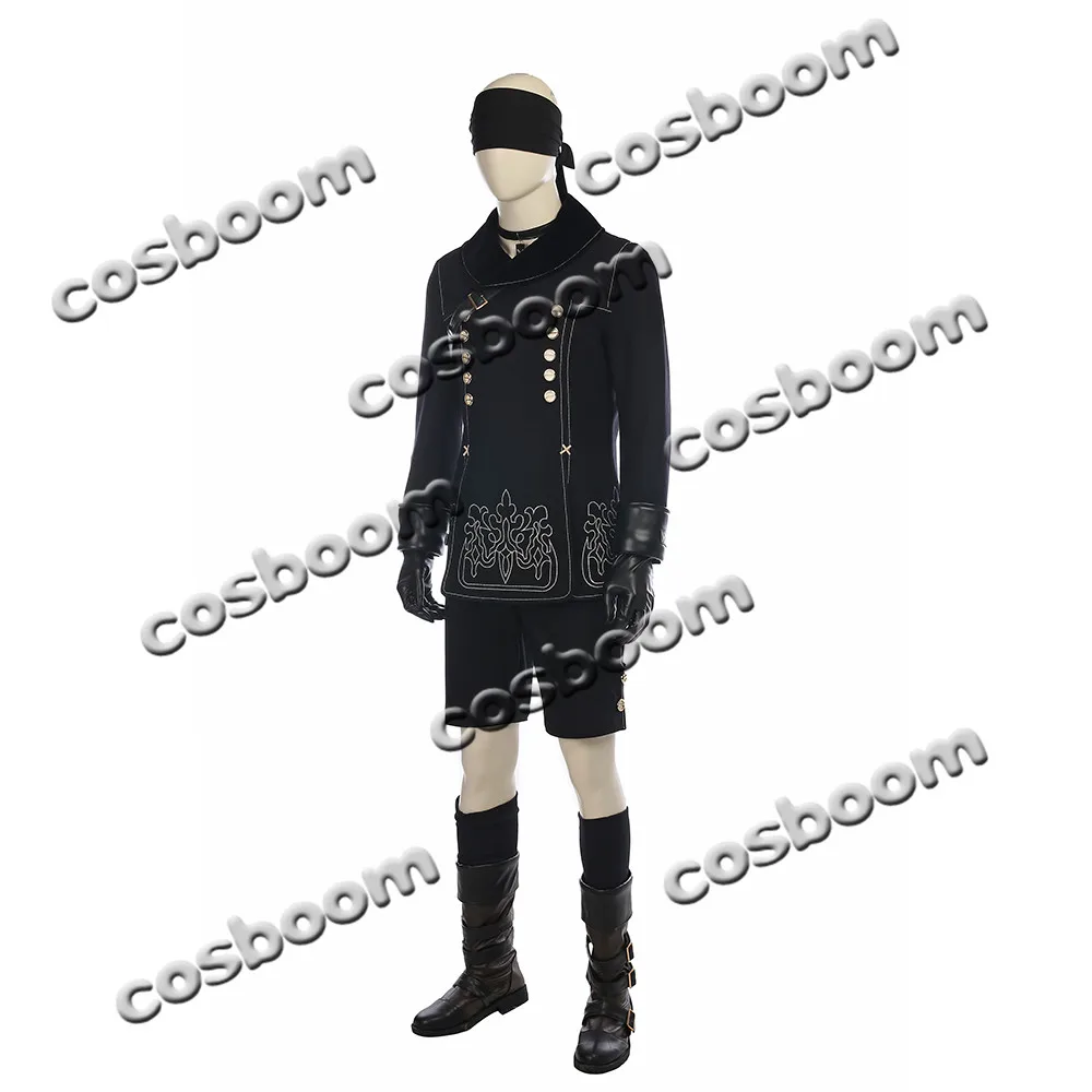 COSBOOM НИР: автоматы 9 S Косплэй костюм YoRHa № Тип Deluxe Для мужчин взрослых Игра Наряд