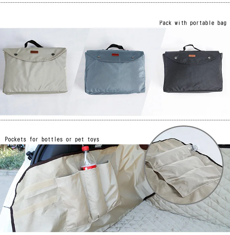 Dual-Use SUV Dog Cargo Liner Pet Seat Cover Mat for Truck dog cargo cover Car Protector Barrier | Дом и сад