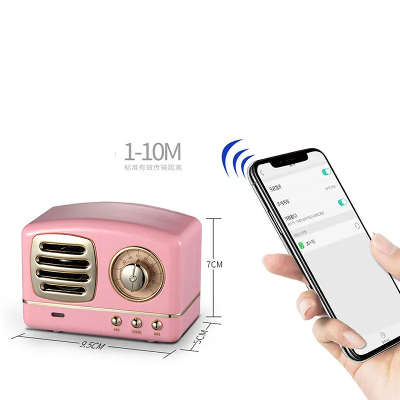 Новый мини Bluetooth Беспроводной Динамик Портативный сабвуферный динамик для