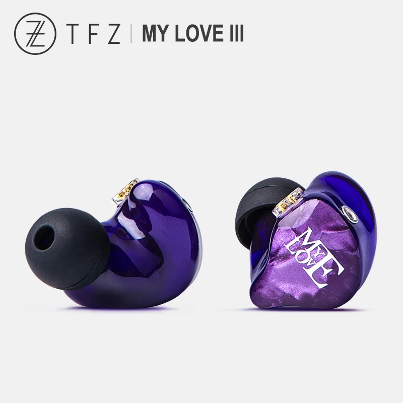 TFZ My Love III Graphene двойной Динамический драйвер HiFi наушники в ухо IEM с 2pin/0 78 мм съемный