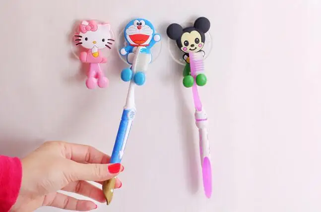 Животное милый Миньон Мультфильм присоска зубная щетка держатель аксессуары для