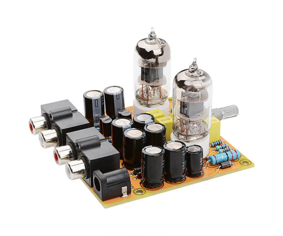 AIYIMA 6J1 HiFi Electron Tube Preamp Amplifier Board Class A AMP 6J2 Vacuum Bile Preamplifier DIY For Home Sound Theatre
