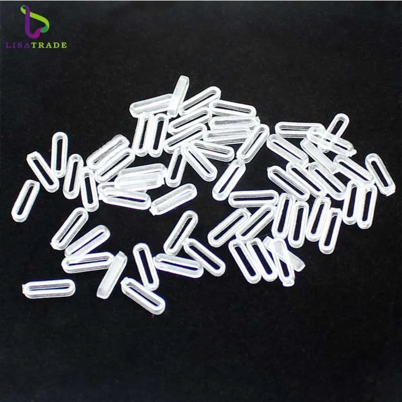Резиновая пробка для браслета 8/10 мм 100 шт.|letter slide charms|slide charmsletter |