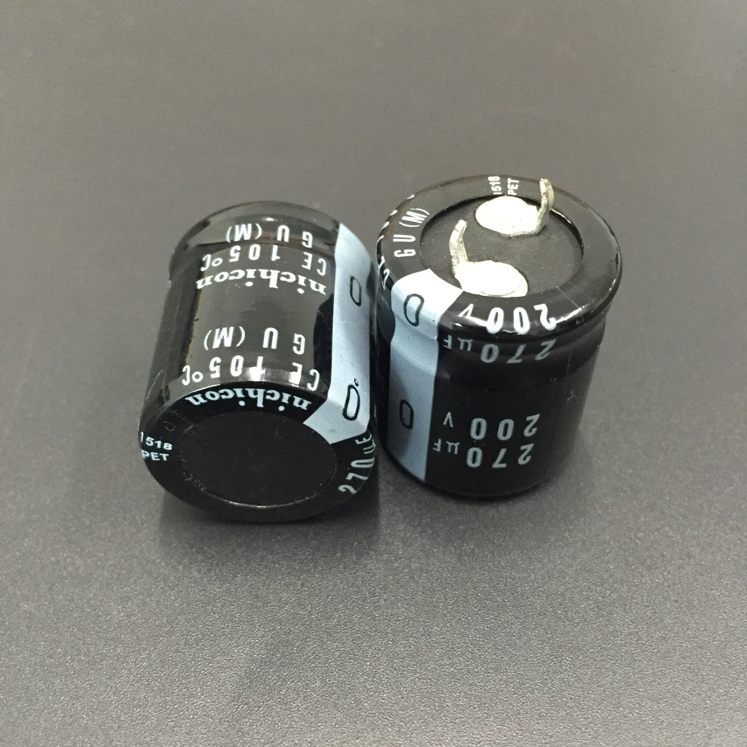 2 шт./10 шт. 270 мкФ 200v Nichicon GU 22x25 мм 200V270uF подключаемый блок питания конденсатор с алюминиевой крышкой