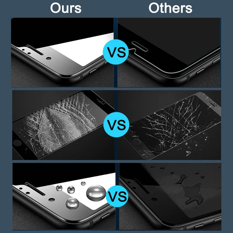 Защитная пленка для экрана из закаленного стекла полное покрытие OnePlus 3 3T 9H защита