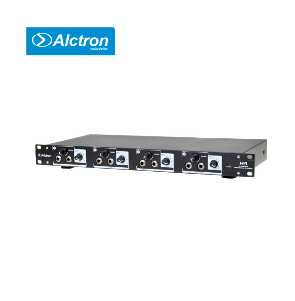 Alctron H4 Профессиональный высокомощный 4 канальный усилитель для наушников и