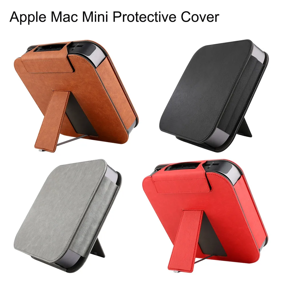 Защитный чехол из искусственной кожи для Apple Mac Mini настольный защитный с